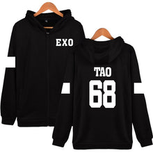 Load image into Gallery viewer, LUCKYFRIDAYF Kpop EXO Hooded Sweatshirt Women Korean Popular Hip Hop Winter Coat Fashion Women Hoodies Sweatshirts Casual Clothe