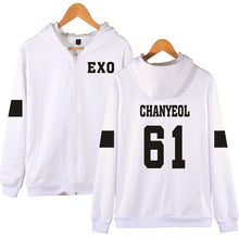 Load image into Gallery viewer, LUCKYFRIDAYF Kpop EXO Hooded Sweatshirt Women Korean Popular Hip Hop Winter Coat Fashion Women Hoodies Sweatshirts Casual Clothe