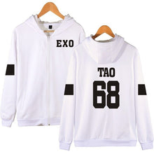 Load image into Gallery viewer, LUCKYFRIDAYF Kpop EXO Hooded Sweatshirt Women Korean Popular Hip Hop Winter Coat Fashion Women Hoodies Sweatshirts Casual Clothe