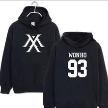 Load image into Gallery viewer, Kpop Monsta X Hoodies Women Men Harajuku Sweatshirt K-pop Wonho YOOKIHYUN  I.M jooheon Long Sleeve Fleece Hooded Tracksuit 4XL