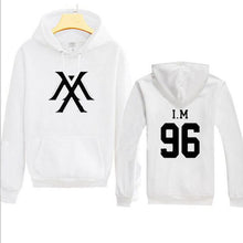 Load image into Gallery viewer, Kpop Monsta X Hoodies Women Men Harajuku Sweatshirt K-pop Wonho YOOKIHYUN  I.M jooheon Long Sleeve Fleece Hooded Tracksuit 4XL