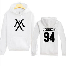 Load image into Gallery viewer, Kpop Monsta X Hoodies Women Men Harajuku Sweatshirt K-pop Wonho YOOKIHYUN  I.M jooheon Long Sleeve Fleece Hooded Tracksuit 4XL