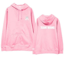 Load image into Gallery viewer, Kpop got7 jackson team wang same printing fleece/thin pullover hoodies for i got7 autumn winter unisex sweatshirt