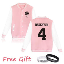 Load image into Gallery viewer, WEJNXIN Kpop Exo Fleece Hoodies Women Autumn Winter Women&#39;s Casual Long Sleeve Harajuku Sweatshirt Exo Fans Female Sudadera