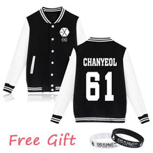 Load image into Gallery viewer, WEJNXIN Kpop Exo Fleece Hoodies Women Autumn Winter Women&#39;s Casual Long Sleeve Harajuku Sweatshirt Exo Fans Female Sudadera