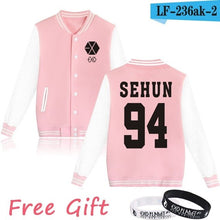Load image into Gallery viewer, WEJNXIN Kpop Exo Fleece Hoodies Women Autumn Winter Women&#39;s Casual Long Sleeve Harajuku Sweatshirt Exo Fans Female Sudadera