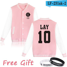 Load image into Gallery viewer, WEJNXIN Kpop Exo Fleece Hoodies Women Autumn Winter Women&#39;s Casual Long Sleeve Harajuku Sweatshirt Exo Fans Female Sudadera