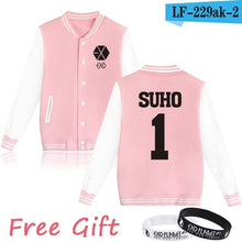 Load image into Gallery viewer, WEJNXIN Kpop Exo Fleece Hoodies Women Autumn Winter Women&#39;s Casual Long Sleeve Harajuku Sweatshirt Exo Fans Female Sudadera