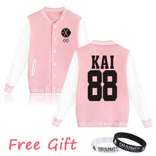 Load image into Gallery viewer, WEJNXIN Kpop Exo Fleece Hoodies Women Autumn Winter Women&#39;s Casual Long Sleeve Harajuku Sweatshirt Exo Fans Female Sudadera