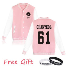 Load image into Gallery viewer, WEJNXIN Kpop Exo Fleece Hoodies Women Autumn Winter Women&#39;s Casual Long Sleeve Harajuku Sweatshirt Exo Fans Female Sudadera