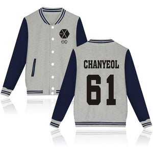 WEJNXIN Kpop Exo Fleece Hoodies Women Autumn Winter Women's Casual Long Sleeve Harajuku Sweatshirt Exo Fans Female Sudadera