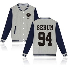 Load image into Gallery viewer, WEJNXIN Kpop Exo Fleece Hoodies Women Autumn Winter Women&#39;s Casual Long Sleeve Harajuku Sweatshirt Exo Fans Female Sudadera