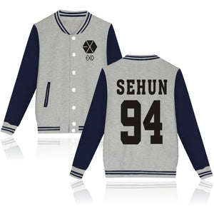 WEJNXIN Kpop Exo Fleece Hoodies Women Autumn Winter Women's Casual Long Sleeve Harajuku Sweatshirt Exo Fans Female Sudadera