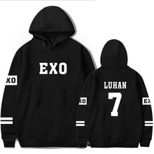 Load image into Gallery viewer, Korean Kpop Exo Hoodies Men Women Harajuku Fleece Long Sleeve Pullover Hooded Sweatshirts Hip Hop Tracksuit Brand-Clothing 4XL