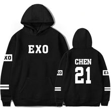 Load image into Gallery viewer, Korean Kpop Exo Hoodies Men Women Harajuku Fleece Long Sleeve Pullover Hooded Sweatshirts Hip Hop Tracksuit Brand-Clothing 4XL