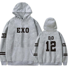 Load image into Gallery viewer, Korean Kpop Exo Hoodies Men Women Harajuku Fleece Long Sleeve Pullover Hooded Sweatshirts Hip Hop Tracksuit Brand-Clothing 4XL