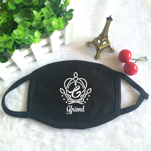 Youpop K-POP Gfriend Official Logo 2016 New KPOP Dust Cotton Mouth-muffle Face Mask Dammskydd Maschere Antipolvere Masques