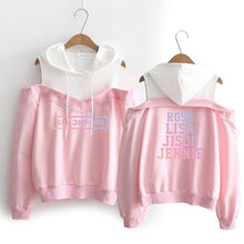Load image into Gallery viewer, blackpink hoodie women Kpop Sweatshirt  blackpink sweatshirt Hip Hop Printed Hoodies Clothes Pullover sweatshirts Feminina girls