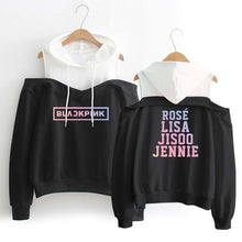Load image into Gallery viewer, blackpink hoodie women Kpop Sweatshirt  blackpink sweatshirt Hip Hop Printed Hoodies Clothes Pullover sweatshirts Feminina girls