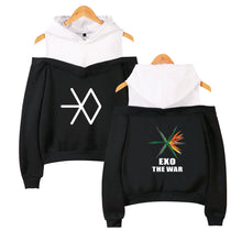 Load image into Gallery viewer, 2018 Hot Sale Kpop EXO LU HAN SE HUN KAI EXO OVERDOSE Hoodies women Harajuku Fashion Sweatshirts Casual Girl Sexy Pullovers Tops