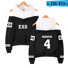 Load image into Gallery viewer, 2018 Hot Sale Kpop EXO LU HAN SE HUN KAI EXO OVERDOSE Hoodies women Harajuku Fashion Sweatshirts Casual Girl Sexy Pullovers Tops