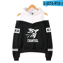 Load image into Gallery viewer, 2018 Hot Sale Kpop EXO LU HAN SE HUN KAI EXO OVERDOSE Hoodies women Harajuku Fashion Sweatshirts Casual Girl Sexy Pullovers Tops