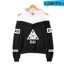 Load image into Gallery viewer, 2018 Hot Sale Kpop EXO LU HAN SE HUN KAI EXO OVERDOSE Hoodies women Harajuku Fashion Sweatshirts Casual Girl Sexy Pullovers Tops