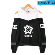 Load image into Gallery viewer, 2018 Hot Sale Kpop EXO LU HAN SE HUN KAI EXO OVERDOSE Hoodies women Harajuku Fashion Sweatshirts Casual Girl Sexy Pullovers Tops