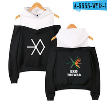 Load image into Gallery viewer, 2018 Hot Sale Kpop EXO LU HAN SE HUN KAI EXO OVERDOSE Hoodies women Harajuku Fashion Sweatshirts Casual Girl Sexy Pullovers Tops