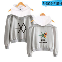 Load image into Gallery viewer, 2018 Hot Sale Kpop EXO LU HAN SE HUN KAI EXO OVERDOSE Hoodies women Harajuku Fashion Sweatshirts Casual Girl Sexy Pullovers Tops
