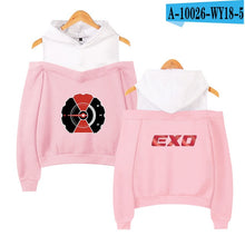 Load image into Gallery viewer, 2018 Hot Sale Kpop EXO LU HAN SE HUN KAI EXO OVERDOSE Hoodies women Harajuku Fashion Sweatshirts Casual Girl Sexy Pullovers Tops