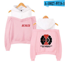 Load image into Gallery viewer, 2018 Hot Sale Kpop EXO LU HAN SE HUN KAI EXO OVERDOSE Hoodies women Harajuku Fashion Sweatshirts Casual Girl Sexy Pullovers Tops