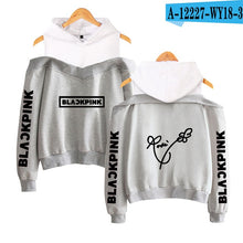 Load image into Gallery viewer, Frdun Tommy BLACKPINK in Women&#39;s Off-shoulder Sexy Girls Hoodies Sweatshirt Exclusive Kpop Casual Autumn Cool Hoodies Sweatshirt
