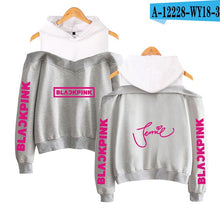 Load image into Gallery viewer, Frdun Tommy BLACKPINK in Women&#39;s Off-shoulder Sexy Girls Hoodies Sweatshirt Exclusive Kpop Casual Autumn Cool Hoodies Sweatshirt