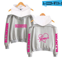 Load image into Gallery viewer, Frdun Tommy BLACKPINK in Women&#39;s Off-shoulder Sexy Girls Hoodies Sweatshirt Exclusive Kpop Casual Autumn Cool Hoodies Sweatshirt