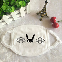Load image into Gallery viewer, Youpop K-POP B.A.P BAP Team Rabbit Logo 2016 New KPOP Dust Cotton Mouth-muffle Face Mask Dammskydd Maschere Antipolvere Masques