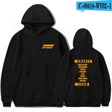 Load image into Gallery viewer, FADUN TOMMY ATEEZ Print Hooded Women and Men popular Clothes 2019 Harajuku Casual Hot Sale Hoodies Kpop sweatshirt Plus Size
