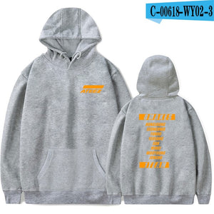 FADUN TOMMY ATEEZ Print Hooded Women and Men popular Clothes 2019 Harajuku Casual Hot Sale Hoodies Kpop sweatshirt Plus Size