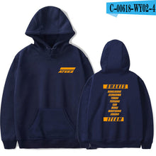 Load image into Gallery viewer, FADUN TOMMY ATEEZ Print Hooded Women and Men popular Clothes 2019 Harajuku Casual Hot Sale Hoodies Kpop sweatshirt Plus Size