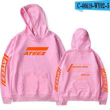 Load image into Gallery viewer, FADUN TOMMY ATEEZ Print Hooded Women and Men popular Clothes 2019 Harajuku Casual Hot Sale Hoodies Kpop sweatshirt Plus Size