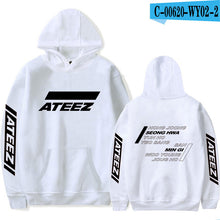 Load image into Gallery viewer, FADUN TOMMY ATEEZ Print Hooded Women and Men popular Clothes 2019 Harajuku Casual Hot Sale Hoodies Kpop sweatshirt Plus Size