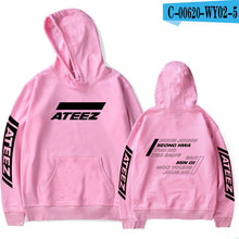 Load image into Gallery viewer, FADUN TOMMY ATEEZ Print Hooded Women and Men popular Clothes 2019 Harajuku Casual Hot Sale Hoodies Kpop sweatshirt Plus Size