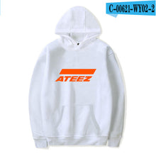 Load image into Gallery viewer, FADUN TOMMY ATEEZ Print Hooded Women and Men popular Clothes 2019 Harajuku Casual Hot Sale Hoodies Kpop sweatshirt Plus Size