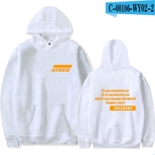 Load image into Gallery viewer, FADUN TOMMY ATEEZ Print Hooded Women and Men popular Clothes 2019 Harajuku Casual Hot Sale Hoodies Kpop sweatshirt Plus Size