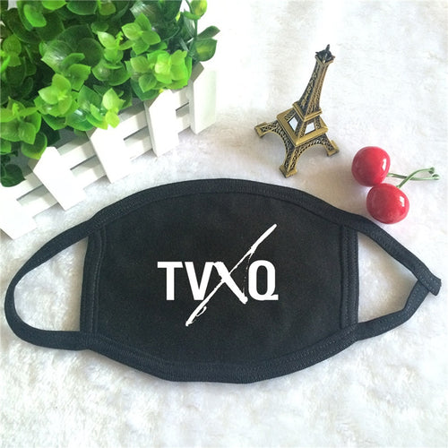 Youpop kpop Wholesale TVXQ TOHOSHINKI album U-KNOW Max K-pop Cotton Mouth-muffle Masques black Face Mask