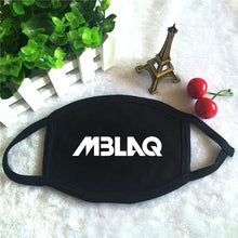 Load image into Gallery viewer, Youpop K-POP MBLAQ Official Logo 2016 New KPOP Dust Cotton Mouth-muffle Face Mask Dammskydd Maschere Antipolvere Masques